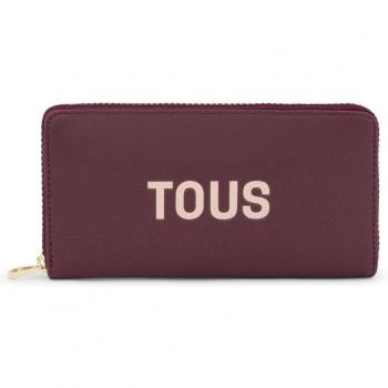 Billetera Tous Halfmoon mediana lisa