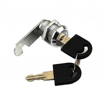 Doutop Cerraduras para armario de llave de bloqueo de puerta para buzón, cajón o armario, 16 mm, 20 mm, 25 mm, 30 mm, con llaves, 30 mm