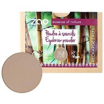 Zao make up - Polvo para cejas - Recambio para 260 Sourcil Blond