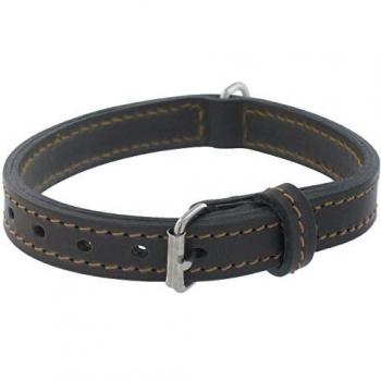 Zolux Collar Cuero Doble Marrón para Perros