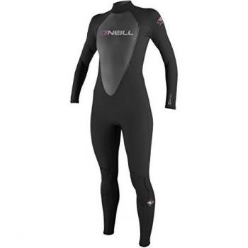Trajes de neopreno para mujer traje de coronel reactor 3/2 mm de neopreno completo, todo el año, mujer, color Negro - negro, tamaño 8