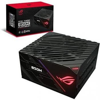 ROG Thor 850P - Fuente de alimentación 850 W Platinum con Aura Sync y Pantalla OLED