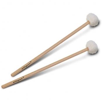 Schlagwerk MA107 Frame Drum Mallets - Soft Felt Timpani Sticks for Percussion