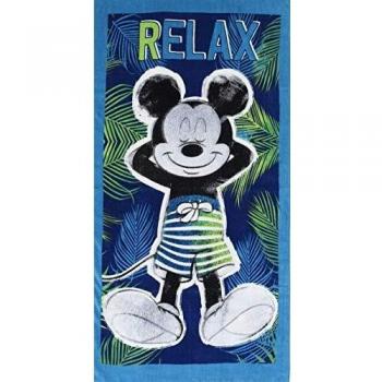 FACTORYCR- Toalla Mickey 70x140 cms, 290gr 100% algodón Disney,
