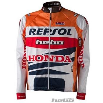 HEBO HE4247TM Wind Pro Montesa Team Chaqueta, Naranja, Talla M