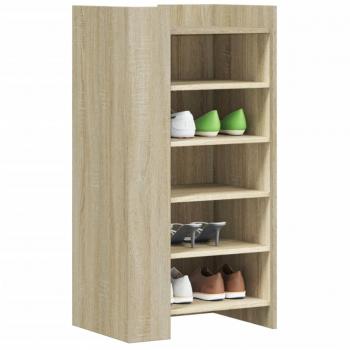 Zapato de roble Sonoma 52x37,5x100 cm madera multicapa marrón