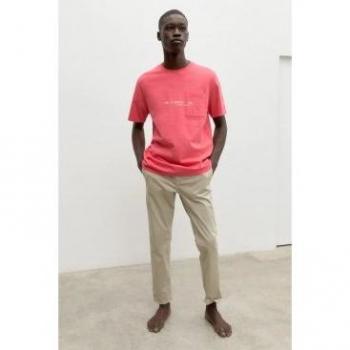 Camiseta de hombre ECOALF Raffialf fucsia