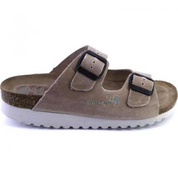 Sandalias de mujer INTERBIOS 7206.196 PIEL beige