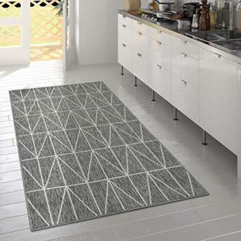 Alfombra Gris 160x230 cm - Paco Home