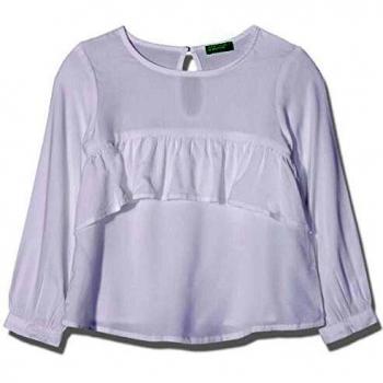United Colors of Benetton Blouse Blusa, Blanco