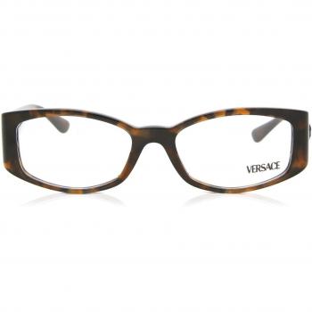 Versace VE3343 5429 Women’s Eyeglasses Tortoiseshell Size 54 - Frame Only, Blue Light Block Available