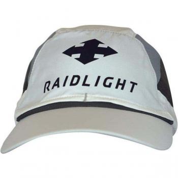 Gorra Raidlight R-Light Blanco para hombre, ligera, transpirable, con protección UV y ajuste personalizado