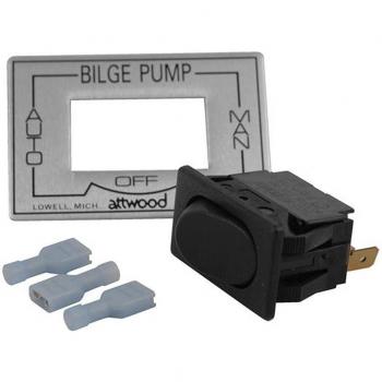 Attwood 3-Way Auto/Off/Manual Bilge Pump Switch