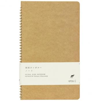 Midori Spiral Notebook - A5 Kangaroo