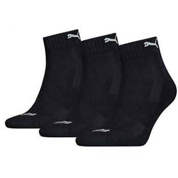 Puma Calcetines Cortos Cushioned Quarter Azul Marino 3 Pares Unisex Adulto Talla 39-42