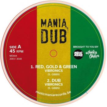 Red Gold & Green Terror - 10 Vinyl Dub Record