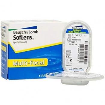 BAUSCH + LOMB - SofLens® Multi-Focal - Lentes de contacto para Presbicia - Reemplazo Mensual - Pack de 6