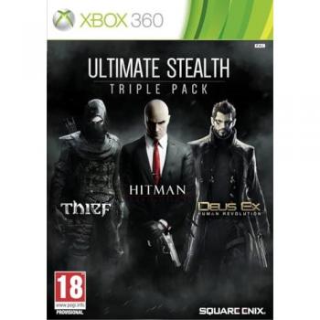 Paquete Triple de Sigilo Definitivo (Hitman Absolution, Thief y Deus Ex) para Xbox 360