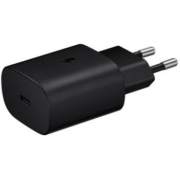 Cargador de Viaje Samsung USB-C 15W Negro, Carga Rápida 2A
