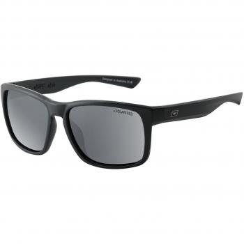 Dirty Dog Hoodlum Polarized 53724 Men's Black Sunglasses 58mm