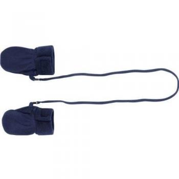 Playshoes Fleece Mittens Mitones de Forro Polar, Blue Marine, 6-12 Months Unisex bebé