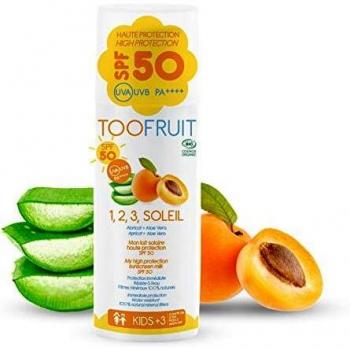 Leche Solar Bronceadora para Niños SPF 50 - Toofruit 100 ml