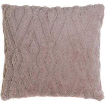 Cojín Fíjalo poliéster 45x15x45 cm rombos rosa
