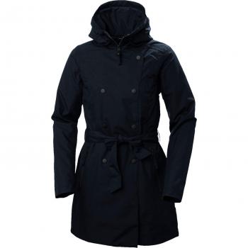 Helly Hansen Women's Welsey II Insulated Navy Trench Coat
