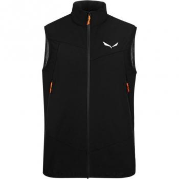 Salewa Chaleco Sella Dynastretch para Hombre Negro