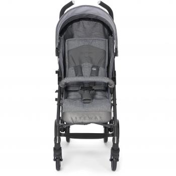 Chicco Lite Way2 - Silla de paseo, ligera y compacta, 7,5 kg, color gris vaquero