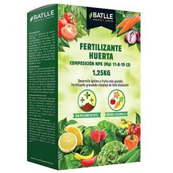 Abonos - Fertilizante Huerta caja 1250g. - Batlle