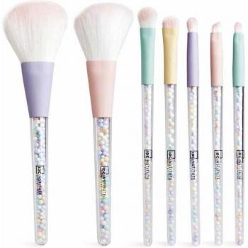 IDC Institute Makeup Brushes Set - 7-Piece Cosmetic Brush Collection