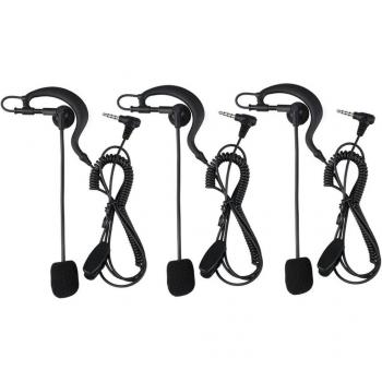Auriculares Intercomunicador Fodsports V6 V4 para Árbitros de Fútbol y Conferencias