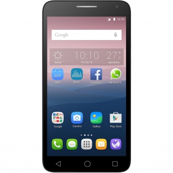 Alcatel One Touch Pop 3 (5025DG) - Smartphone Dorado de 5.5, Quad Core, con 16GB RAM, 8GB Memoria Interna y Cámara de 8MP, Android