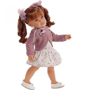 Antonio Juan aj2814 – Bella tirabuzones muñeca Realista, Flores