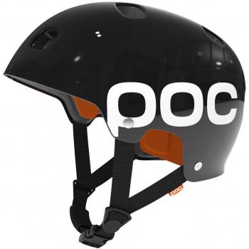 POC Receptor Flow - Casco MTB para hombre, color negro, talla M-L