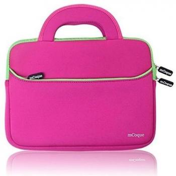 mCoque Calidad Funda Bolso Sleeve de neopreno para 10,1 pulgadas ASUS Chromebook Flip C100PA portátil con la manija y bolsillo para accesorios