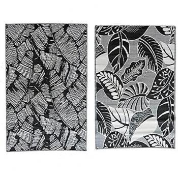 Alfombra de Plástico con Diseño de Hojas 120 x 180 cm - Gift Decor