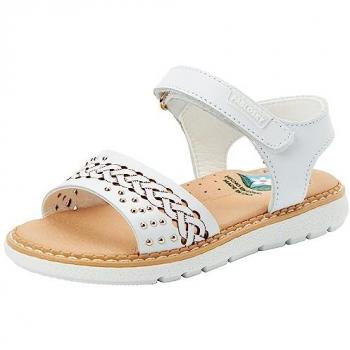 Sandalias Abiertas de Piel para Niña Pablosky Color Blanco 422600
