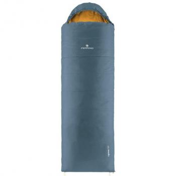 Saco de dormir Ferrino Lightech SM 1100 - Saco de dormir ligero, diseño shingle, forma cuadrada, temperatura confort 3°C, peso 1.1 kg, dimensiones 220 x 80 cm, tejido