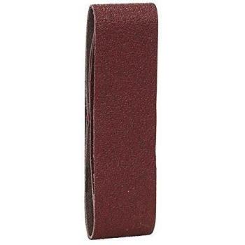 Bosch 2 608 606 211 - Set de banda lijadora, 40 x 305 mm, 60/80/120, 3 piezas