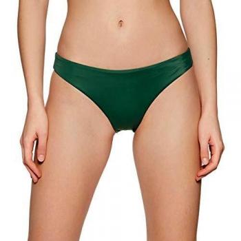 RVCA Solid Full Bas de Bikini Uni Femme Vert L