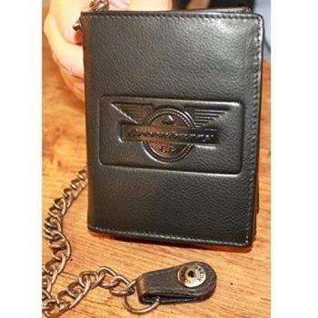 'Cadena de Wing 20 de Black con 1796 A - Cartera de Save piel de Greenburry.