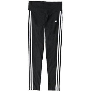 adidas ESS 3S Tight - Pantalón capri para mujer, color negro / blanco, talla 2XS