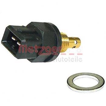 Sensor de temperatura del aire de admisión METZGER 0905077 con junta para FIAT, AUDI y VW