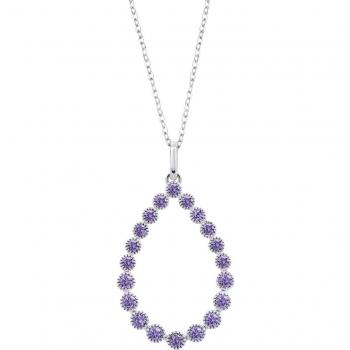Collar Lotus Silver Sinfos LP3559-1/2 de Plata para Mujer