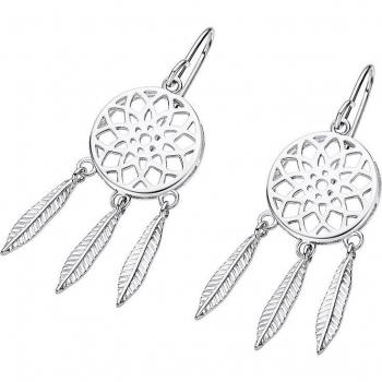Pendientes Atrapasueños Time Road WS02379 Plata Mujer