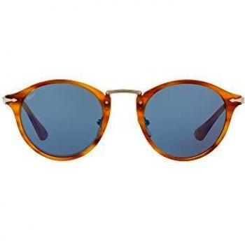 Persol Unisex-Adult's 3166 Sunglasses, Striped Brown 960/56, 49