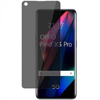 Protector Pantalla Hidrogel Privacidad Antiespías para Oppo Find X3 Pro 5G