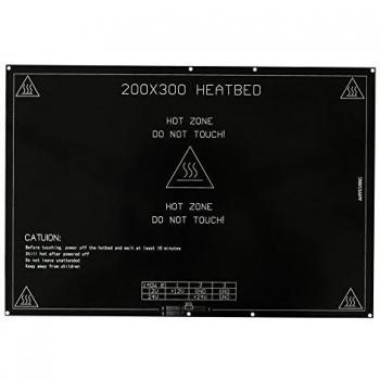 Anycubic Heatbed MK2B PCB Plataforma 12V / 24V Dual Power para Impresora 3D 200x300m